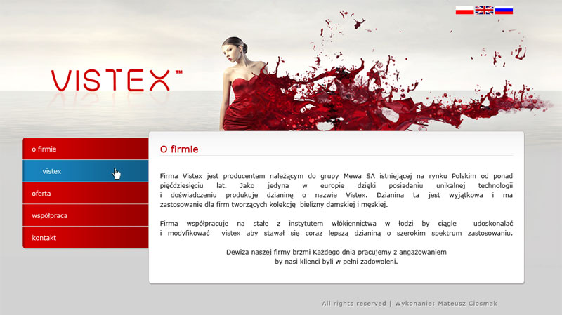Vistex Website